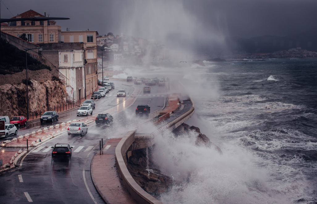 العاصفة "سلمى" : أمطار غزيرة ورياح قوية في المغرب